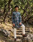 Forest Bloom Ganganagery Kurta