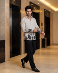 The Carbon Flora Oxford Collar Shirt