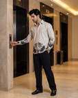 The Carbon Flora Oxford Collar Shirt