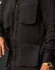 Black CO-ORD Set For Men