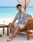 Porcelain White Relaxed Fit Cuban Shirt