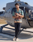 Riders at Dawn Relaxed Fit Cuban Shirt
