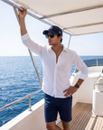 Classic White Oxford Collar Shirt