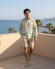 Thar Mist Oxford Collar Shirt