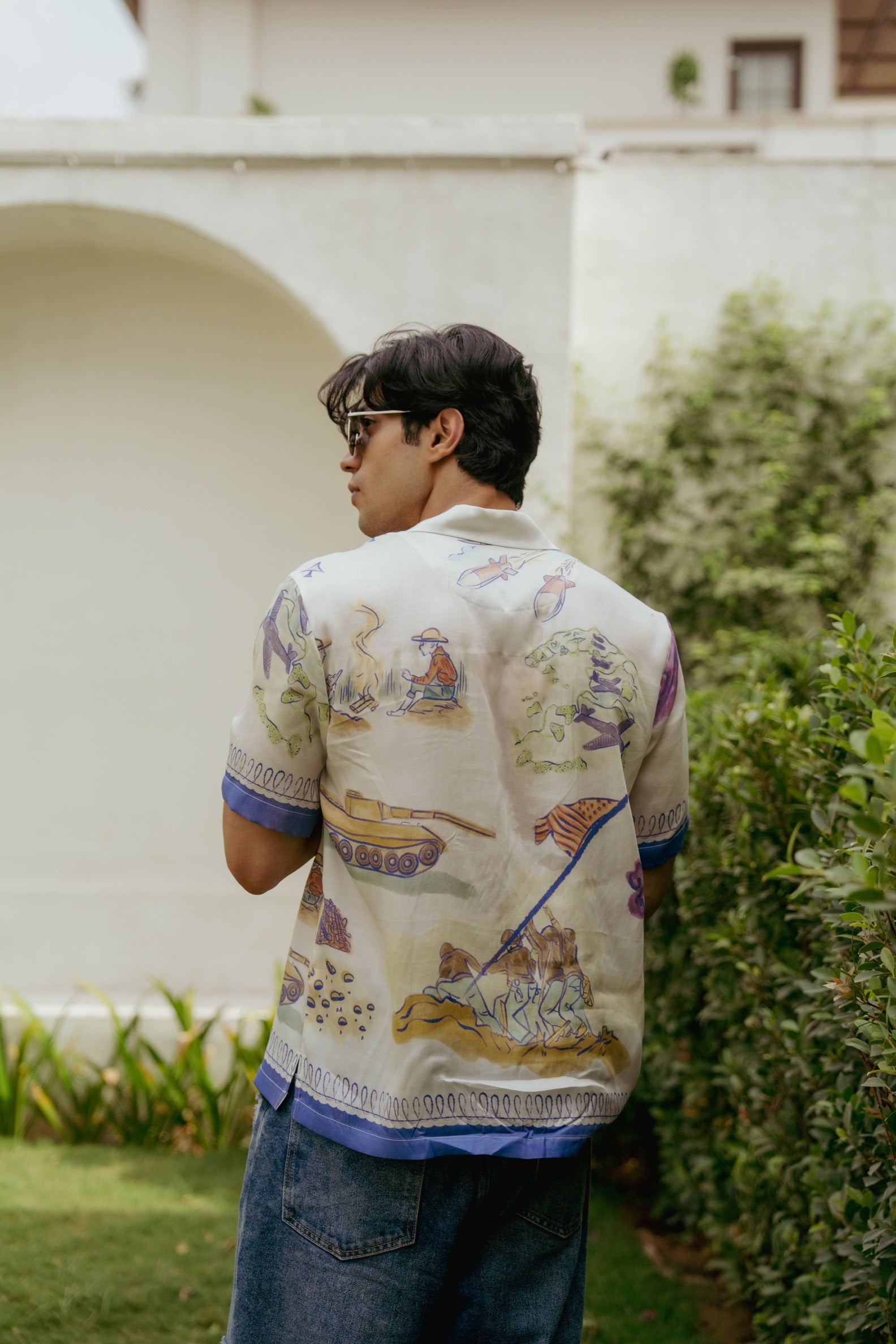 Battlefield Vista Relaxed Fit Cuban Collar Shirt