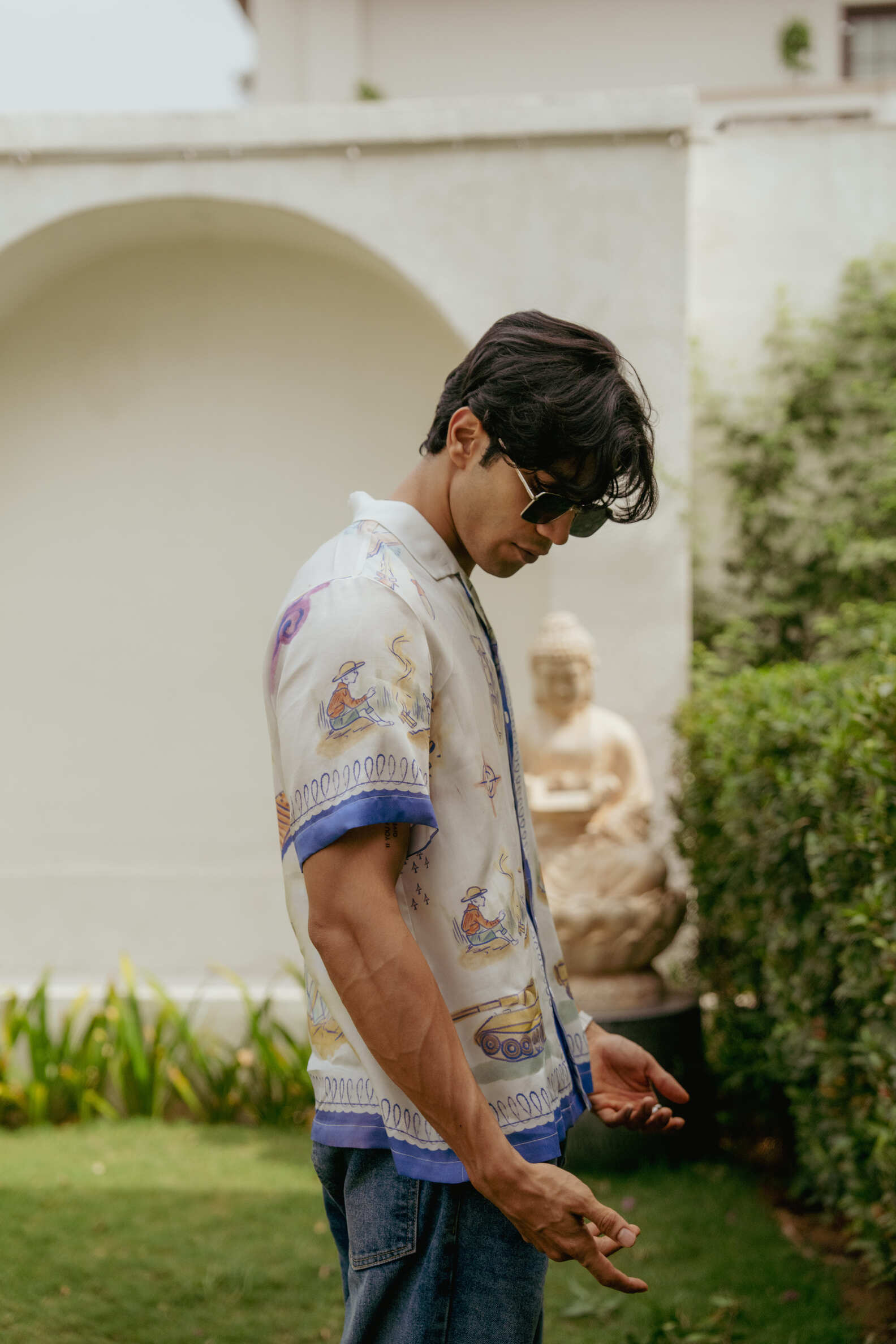 Battlefield Vista Relaxed Fit Cuban Collar Shirt
