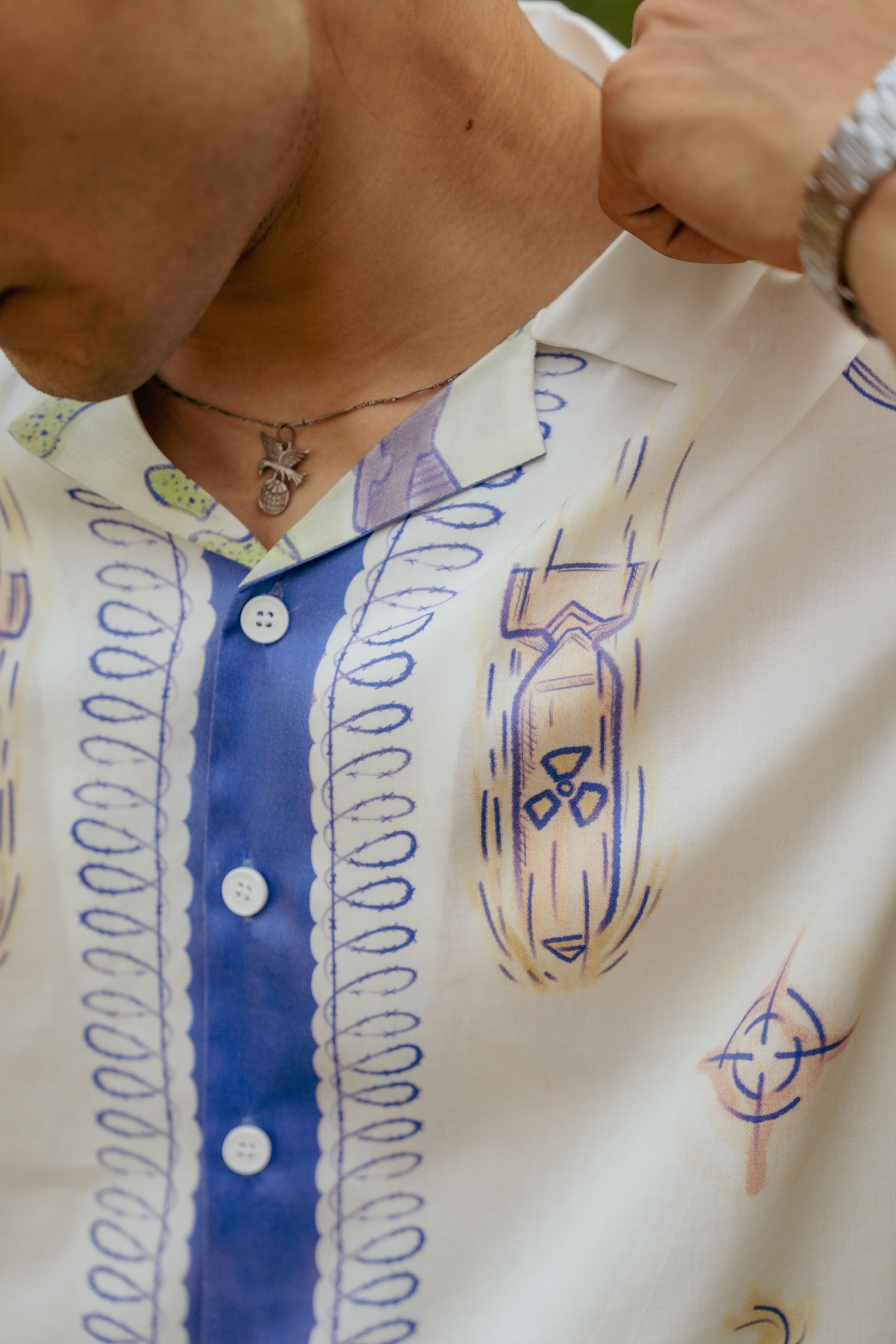 Battlefield Vista Relaxed Fit Cuban Collar Shirt