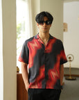 Majestic Blaze Relaxed Fit Cuban Shirt