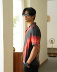 Majestic Blaze Relaxed Fit Cuban Shirt