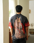 Majestic Blaze Relaxed Fit Cuban Shirt