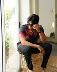 Majestic Blaze Relaxed Fit Cuban Shirt