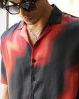 Majestic Blaze Relaxed Fit Cuban Shirt