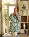 Azure Botanica Ganganagry Kurta
