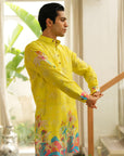 Summer Citrus Splash Ganganagry kurta