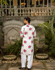 Gulab Nagri Zipper Kurta