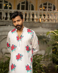 Gulab Nagri Zipper Kurta