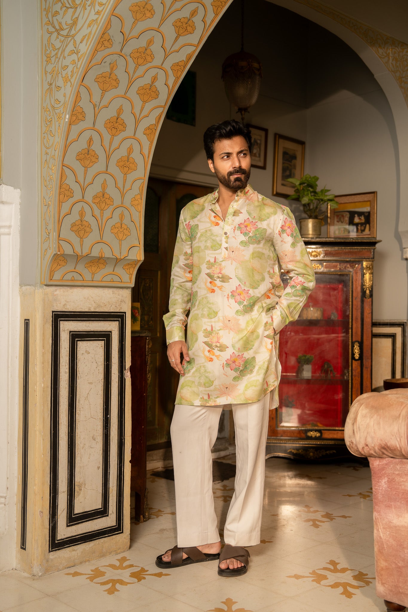 Éclat Lotus Ganganagery Kurta