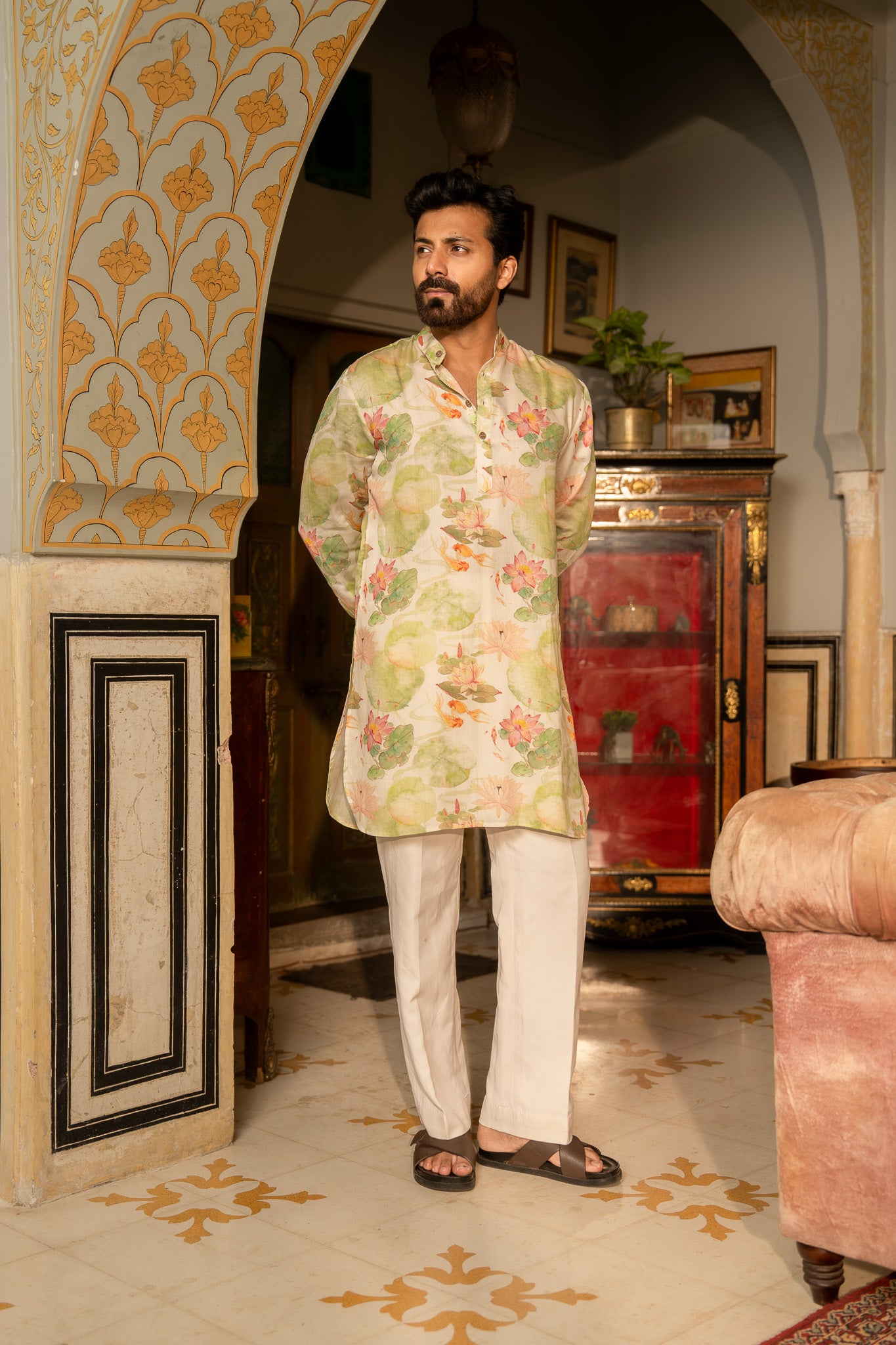 Éclat Lotus Ganganagery Kurta