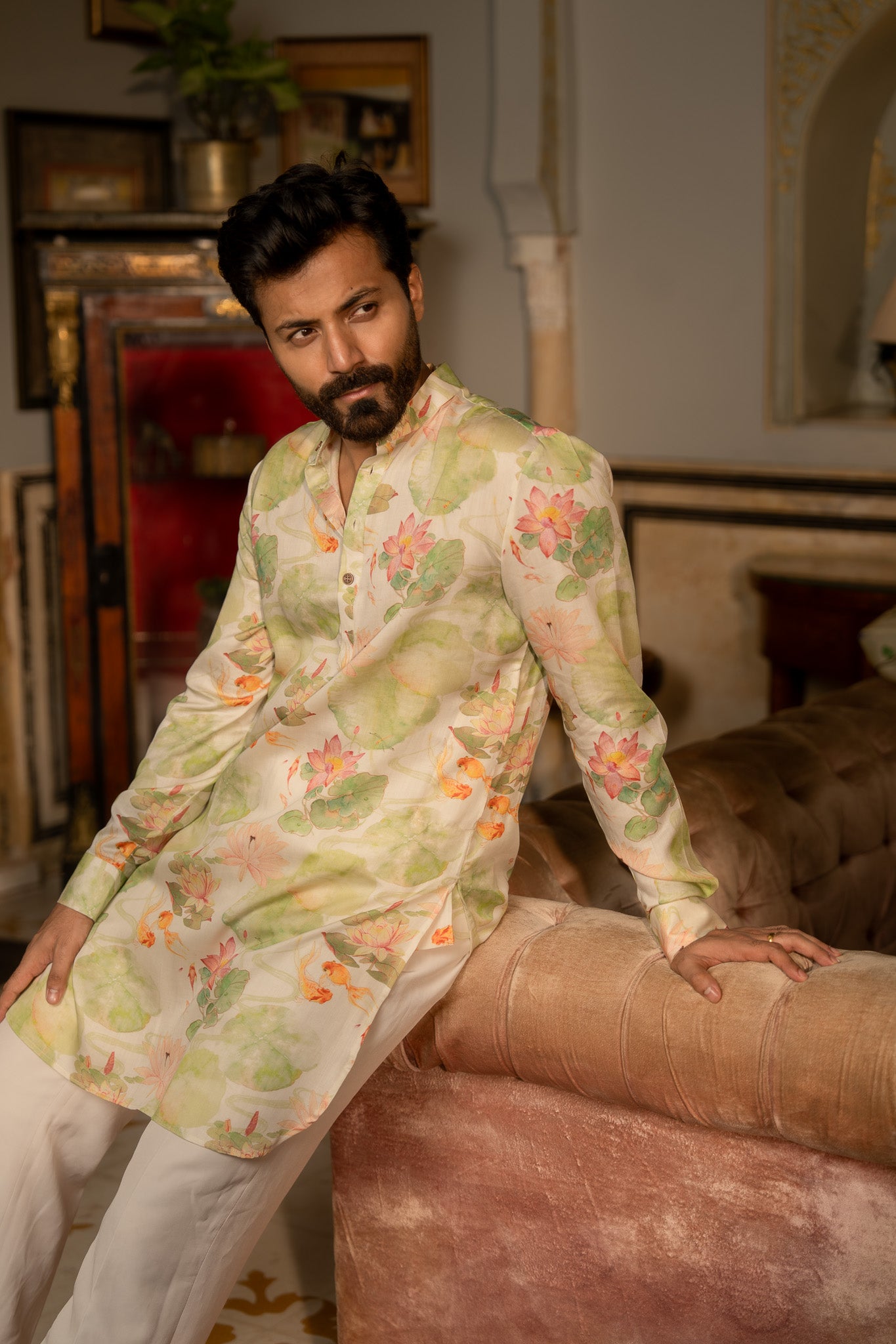 Éclat Lotus Ganganagery Kurta