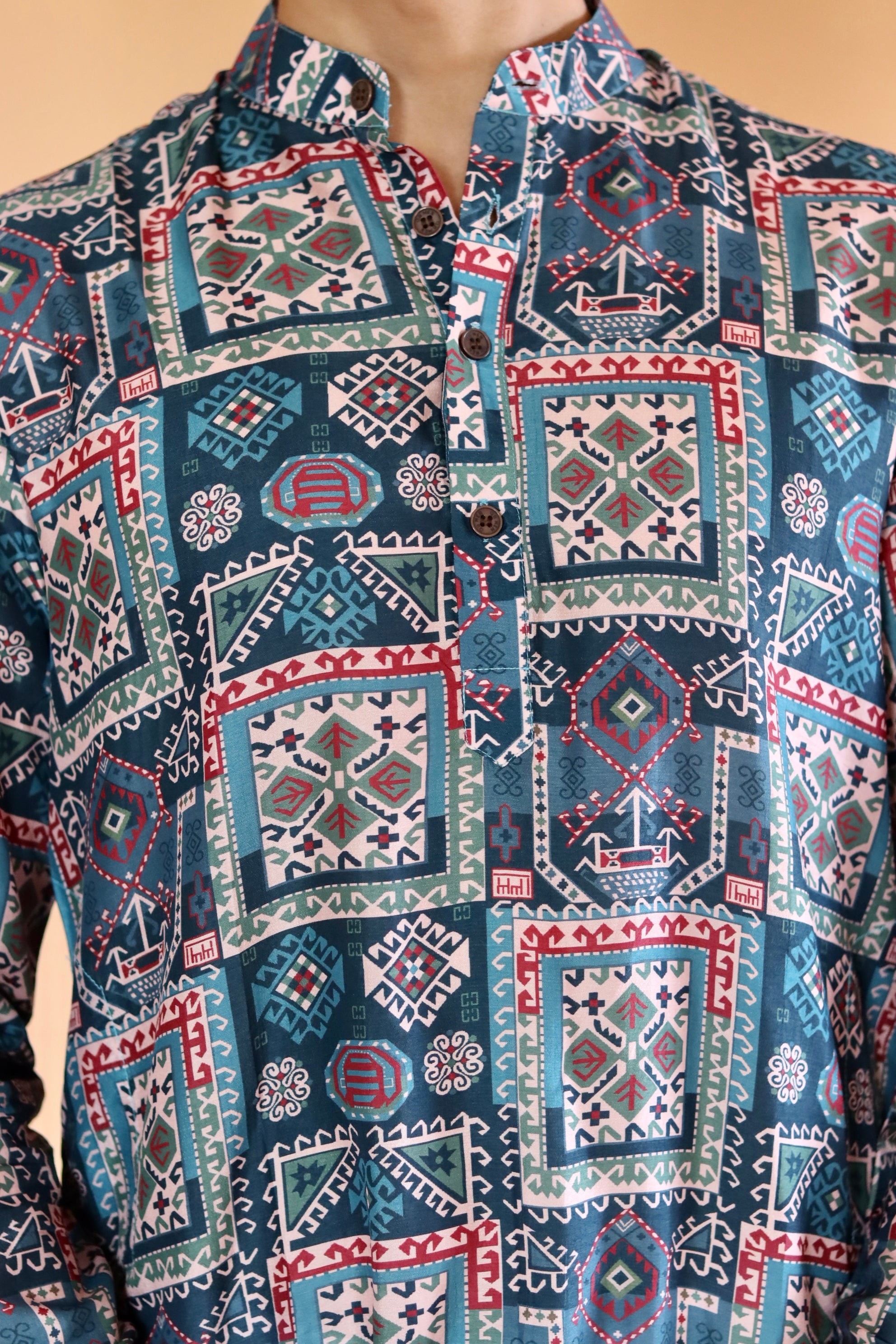 Blue Kai Ganganagery Kurta