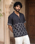 Black Nomad Relaxed Fit Cuban Shirt
