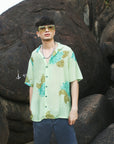 Freesia Green Oversize Shirt