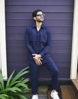 Blue Co-Ord Set For Men