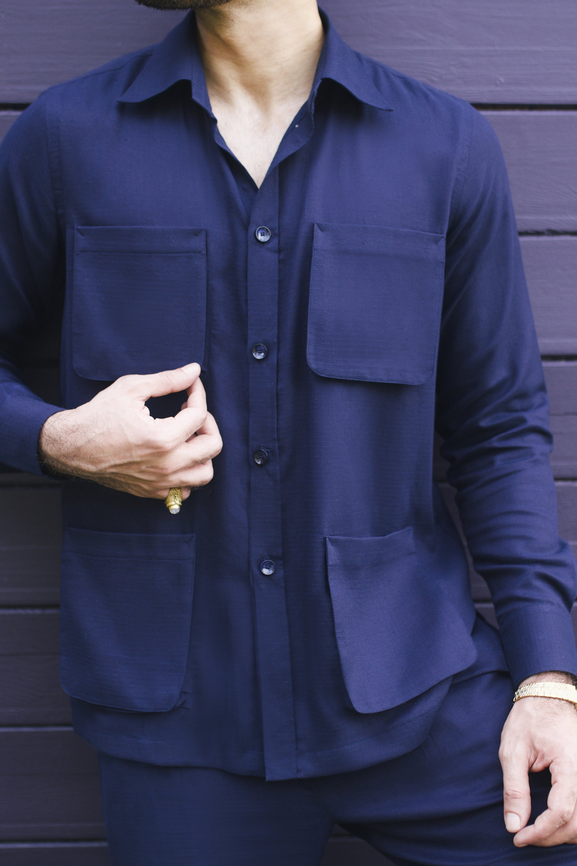 Blue Co-Ord Set For Men