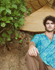 Rampuria Havelis Blue Oversize Shirt