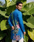 Blue Botanica Ganganagery Kurta