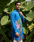 Blue Botanica Ganganagery Kurta