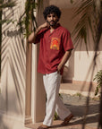 Regal Haveli Relaxed Fit Cuban Shirt