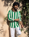 Riviera Green Oxford Shirt