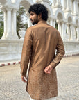Sandstone Bandhani Ganganagery Kurta