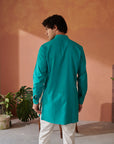 Blue Jodhpuri Kurta