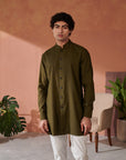 Green Jodhpuri Kurta