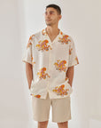 Octopus Vulgaris White Oversize Shirt White