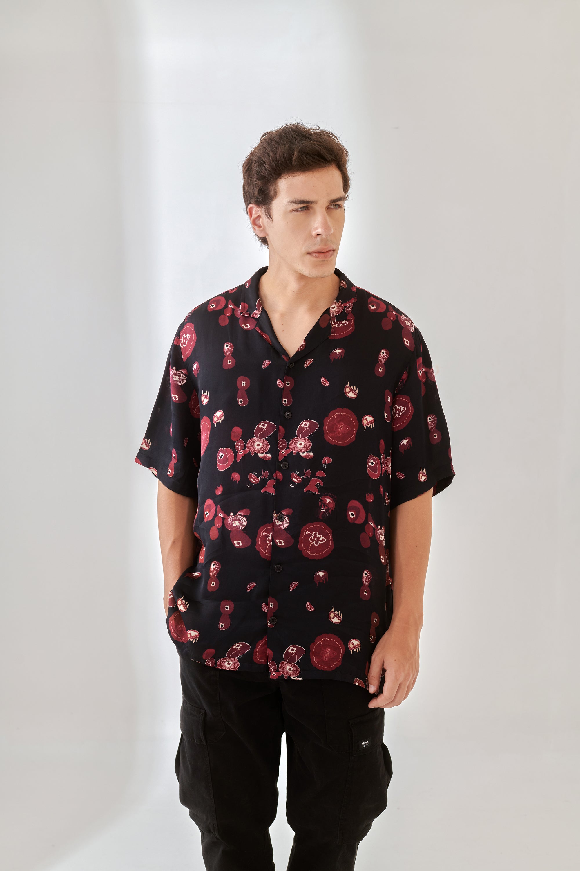 Las Mejoris Black Oversize Shirt