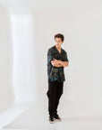 Seawhale Black Pastel Oversize Shirt
