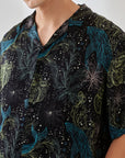 Seawhale Black Pastel Oversize Shirt