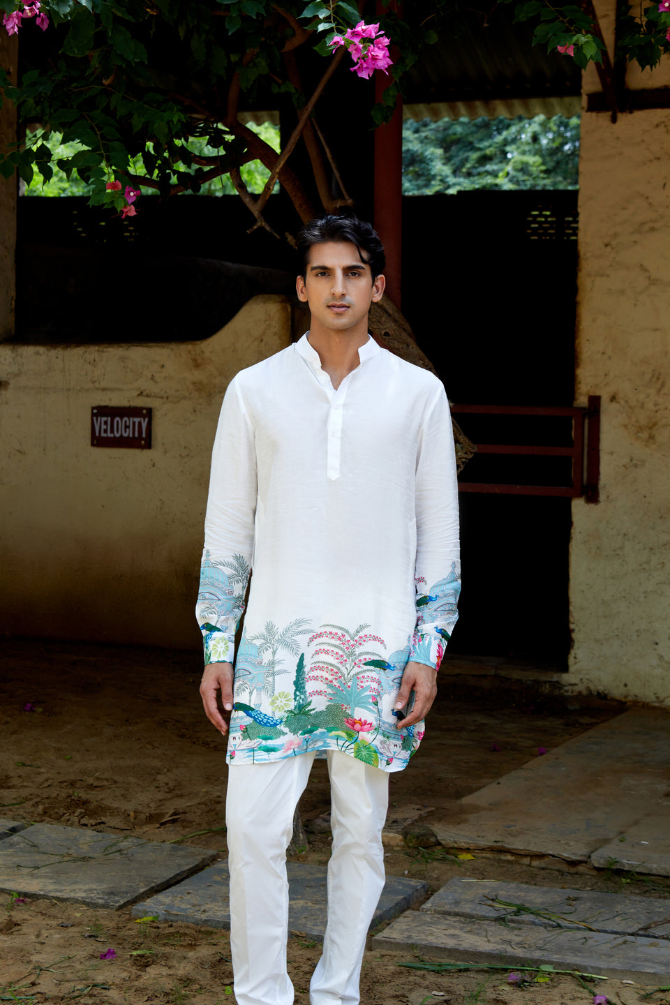Peacock Bloom Ganganagry Kurta