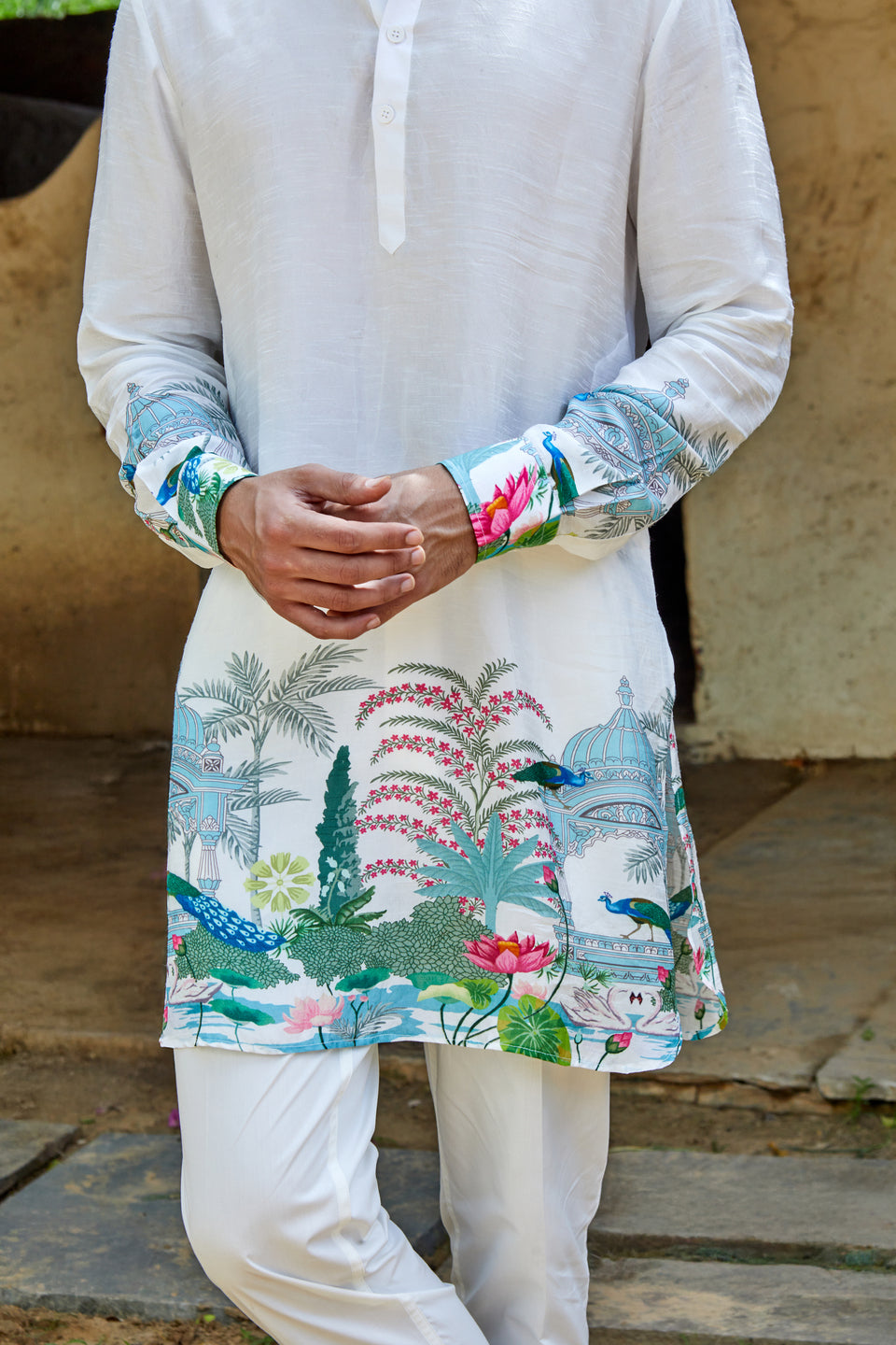 Peacock Bloom Ganganagry Kurta