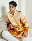 Beige City Ganganagery Kurta