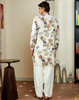 Jual Elephant - White Ganganagry Kurta For Men