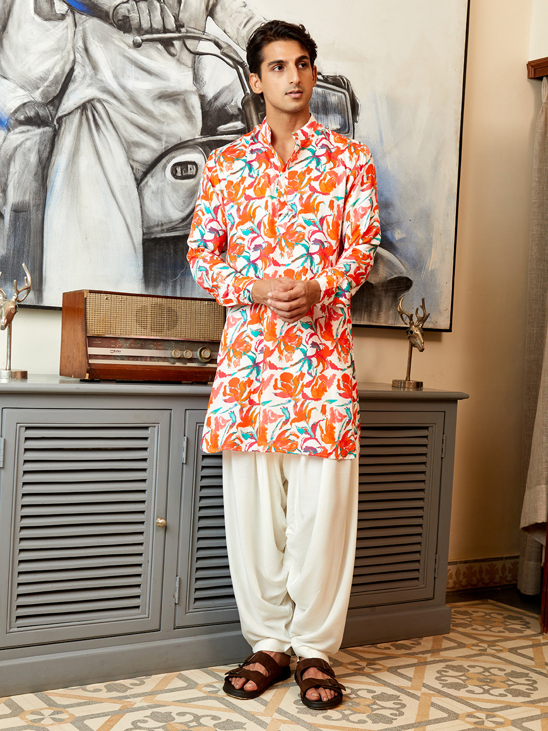 Jungle Fire Ganganagry Kurta