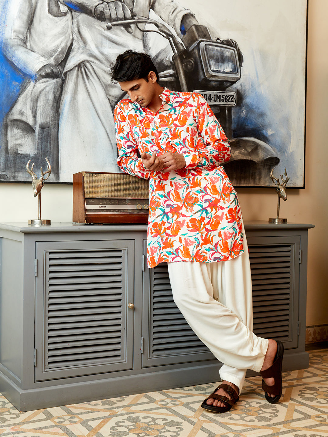 Jungle Fire Ganganagry Kurta