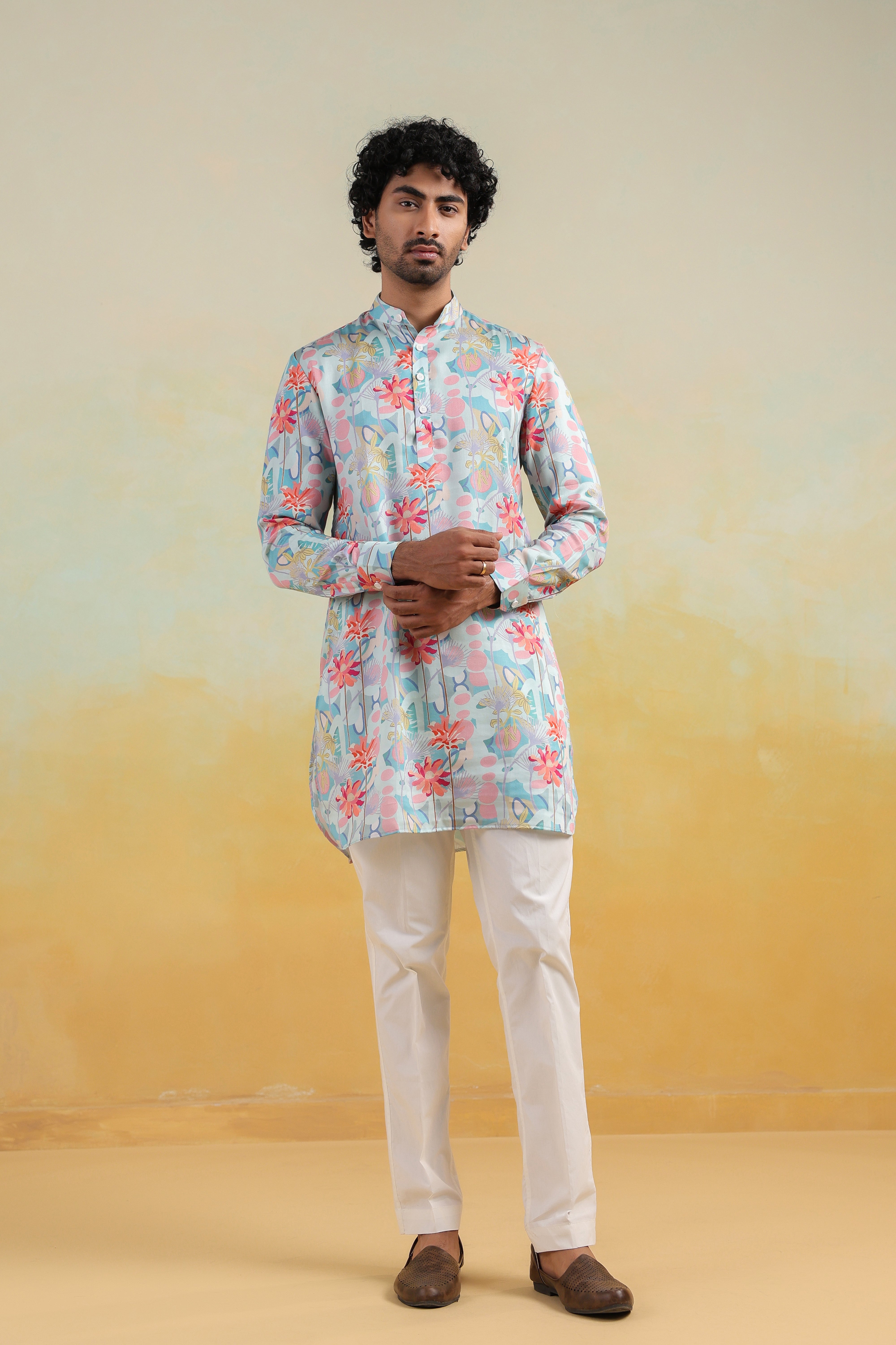 Tropical Mirage Ganganagry Kurta