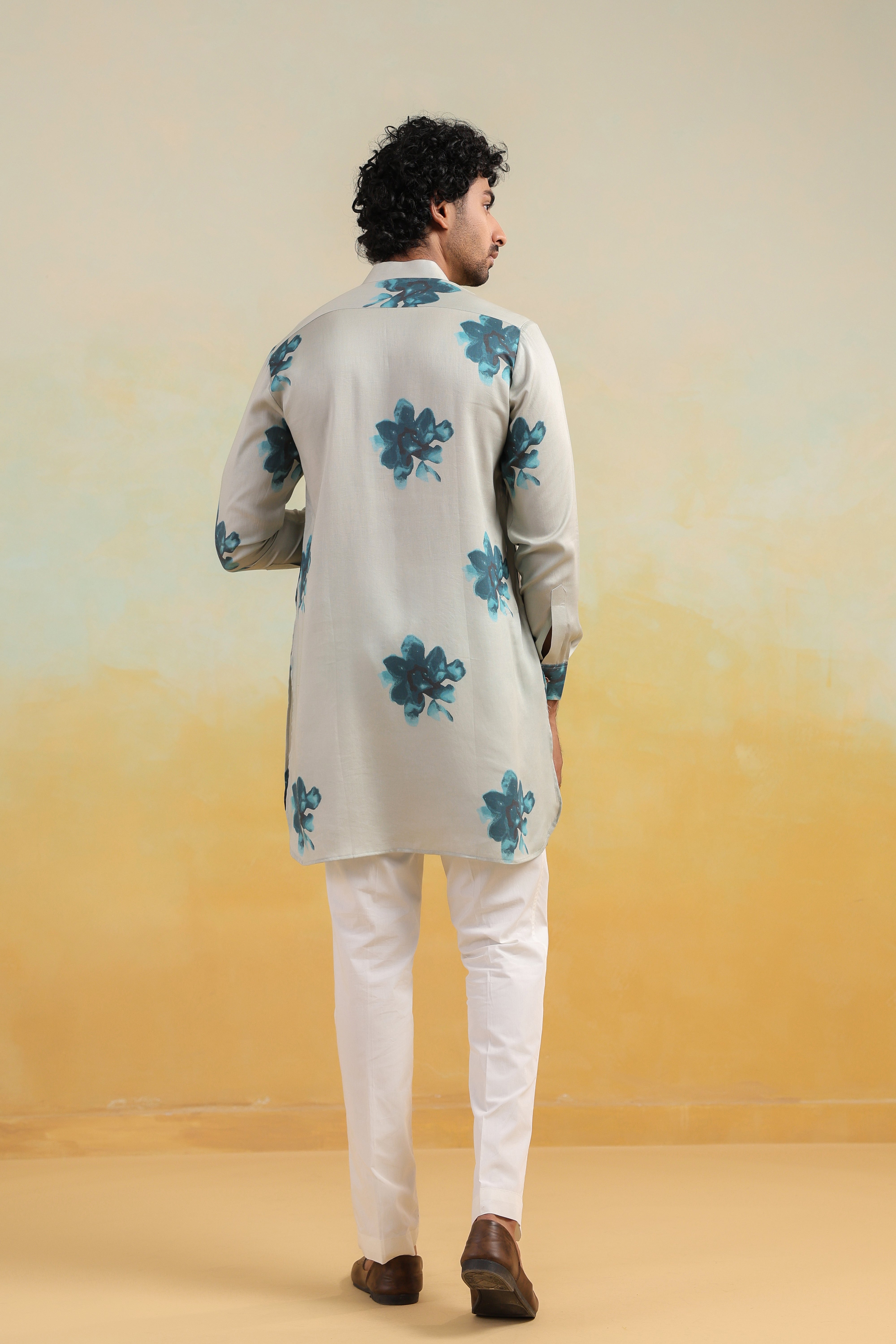 Serene Bloom Ganganagry Kurta
