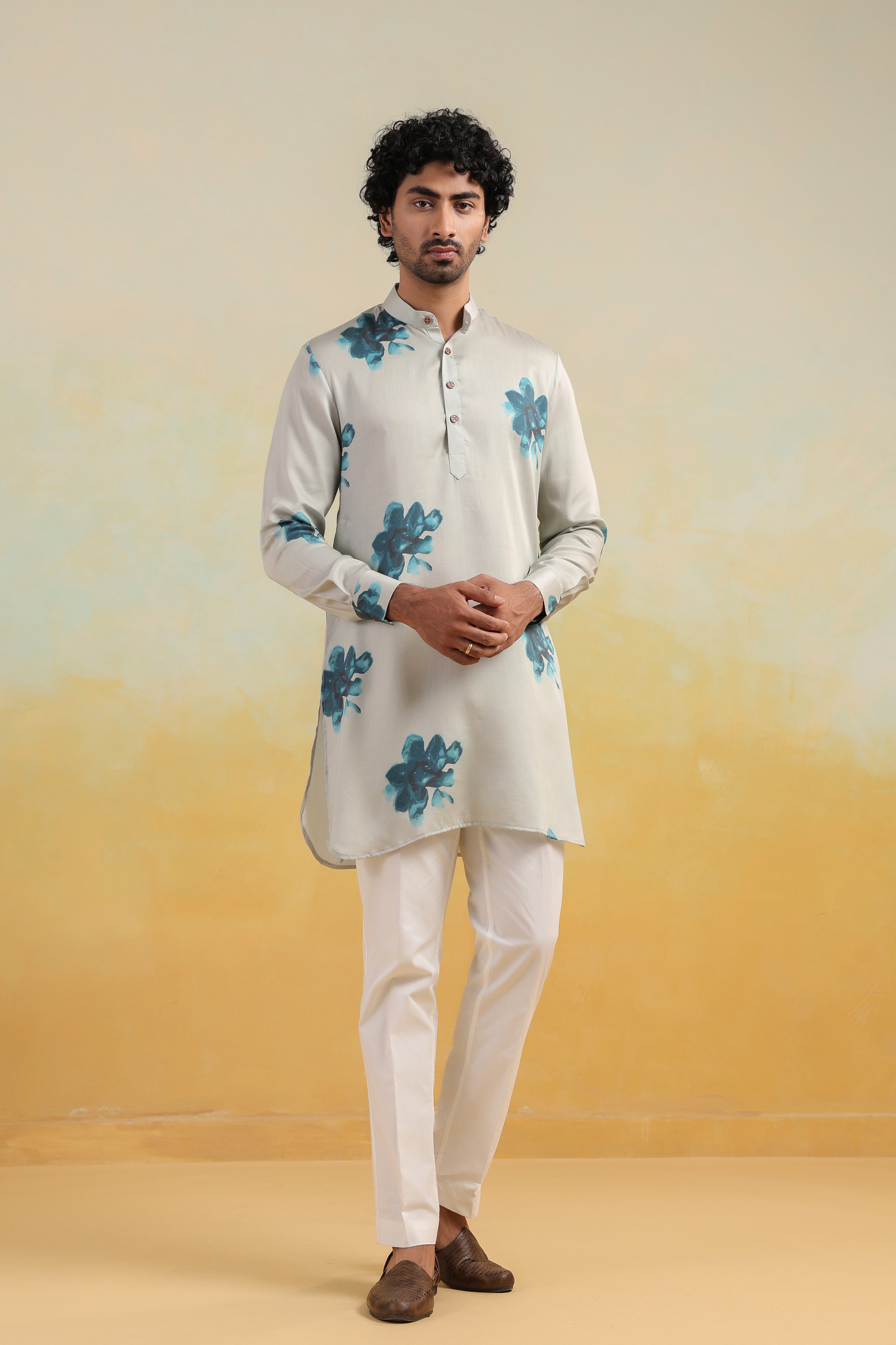 Serene Bloom Ganganagry Kurta