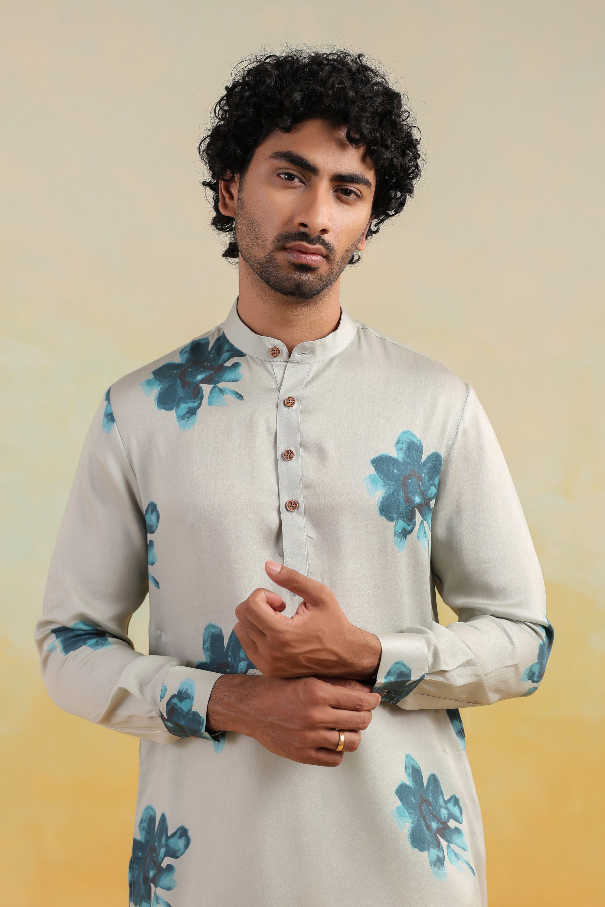 Serene Bloom Ganganagry Kurta